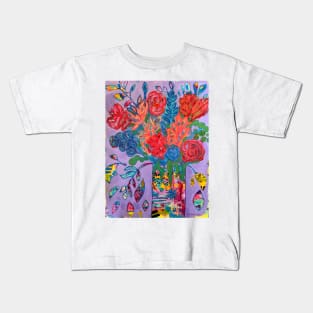 Explosive Flowers Kids T-Shirt